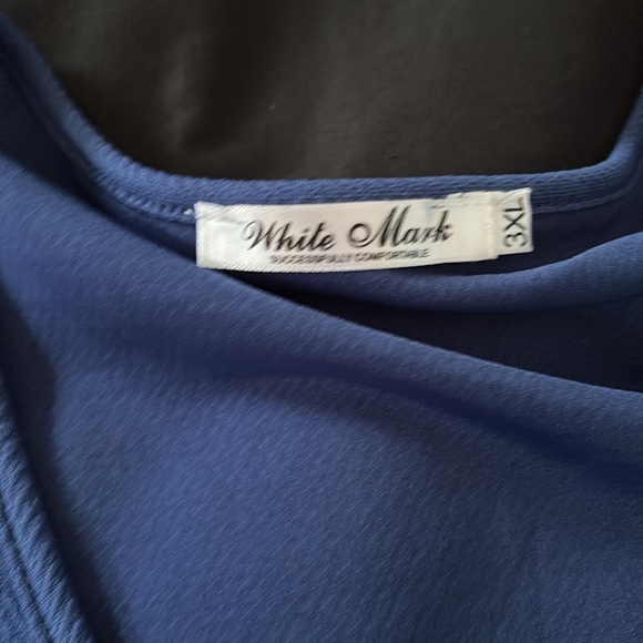 White Mark Successfully Comfortable 3xl dresses - blue and pink - Picture 3 of 5